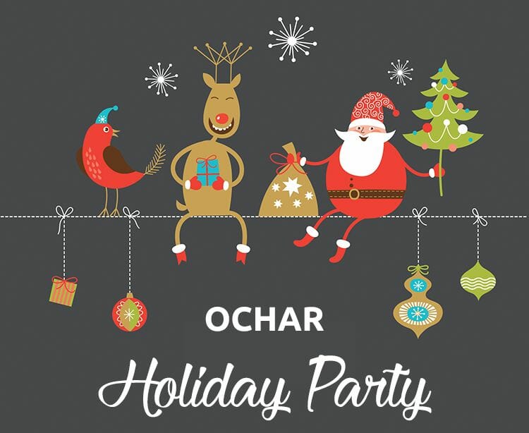 OCHAR Holiday Party Art