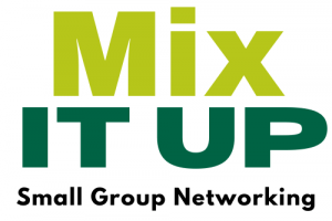 Small Group Networking Logo Mix it Up Small Group Networking