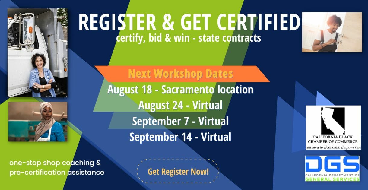 certify, bid &amp; win - state contracts