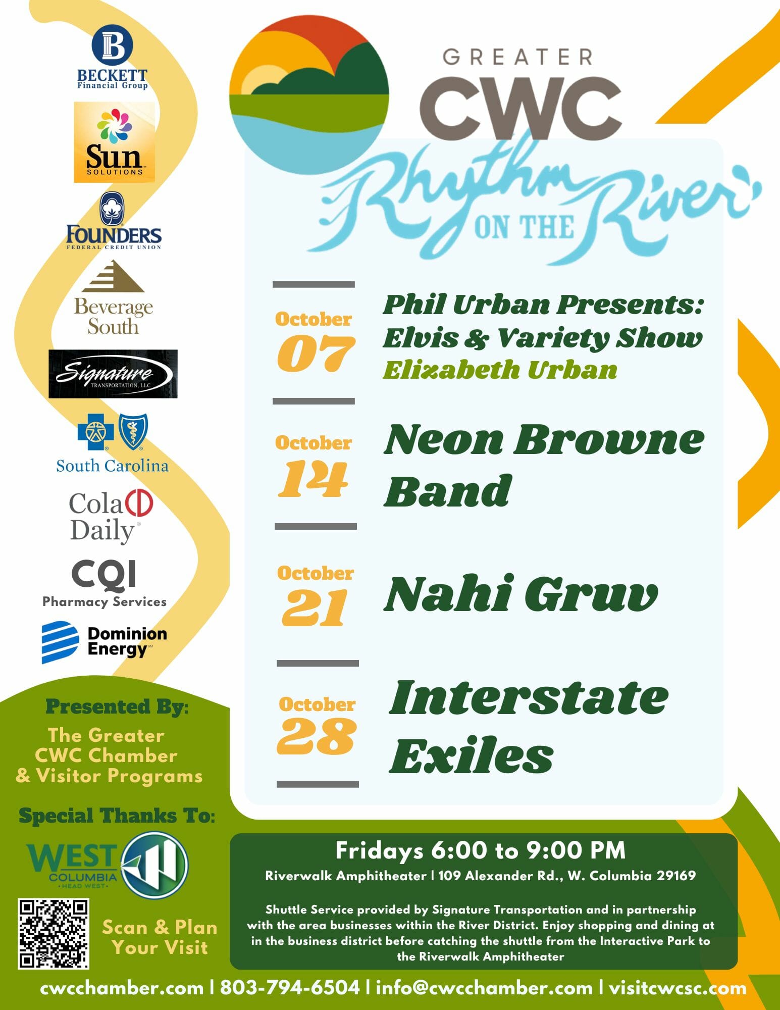 Fall Rhythm on the River Greater Cayce West Columbia Chamber of Commerce