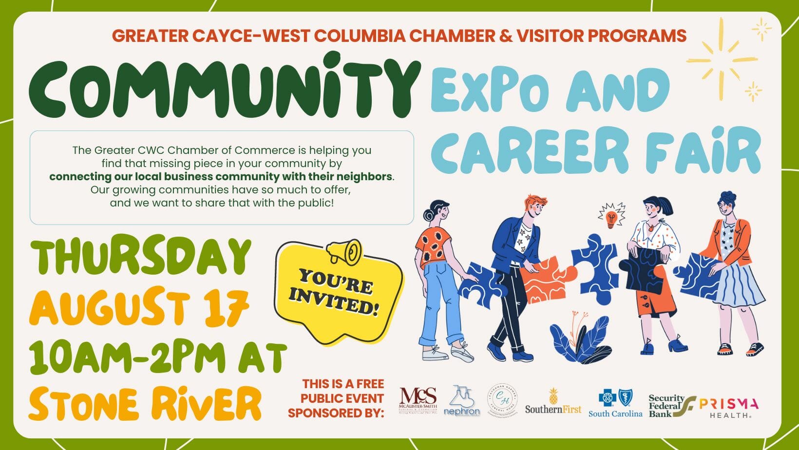 Community Expo and Career Fair Greater Cayce West Columbia Chamber of