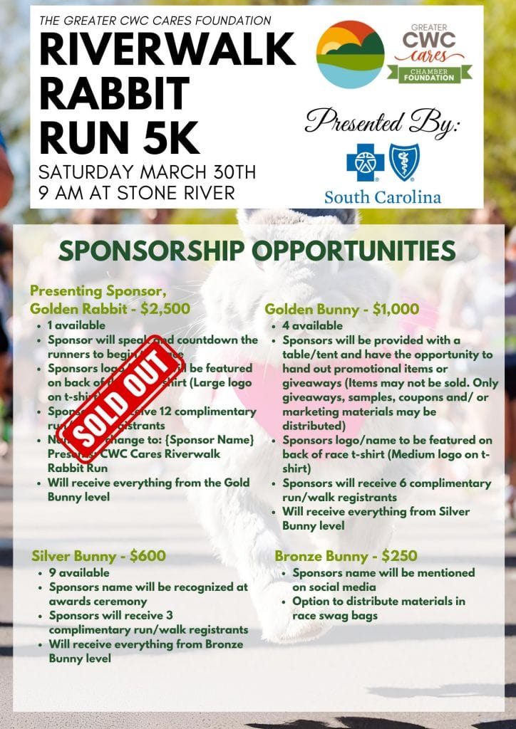 Riverwalk Rabbit Run Sponsorships
