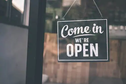 come-in-were-open-sign Come in we're open sign