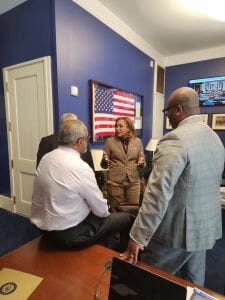 Execs on the move! Meeting with Representative Troy A. Carter