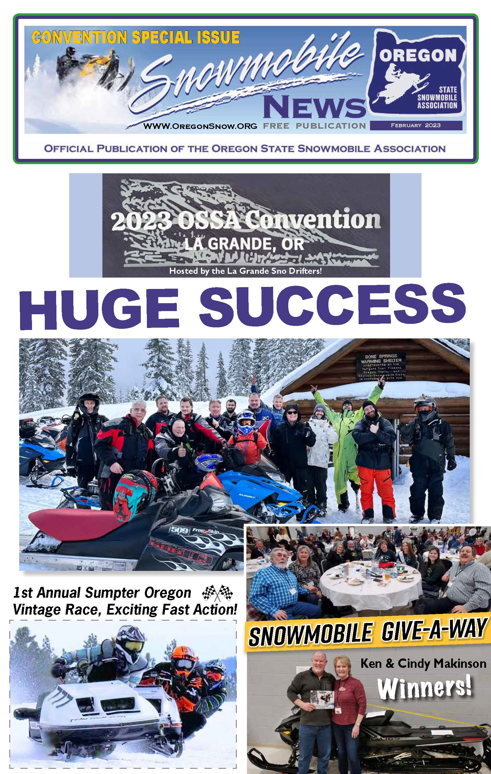 Front Page - Convention 2022-23 OSSA News