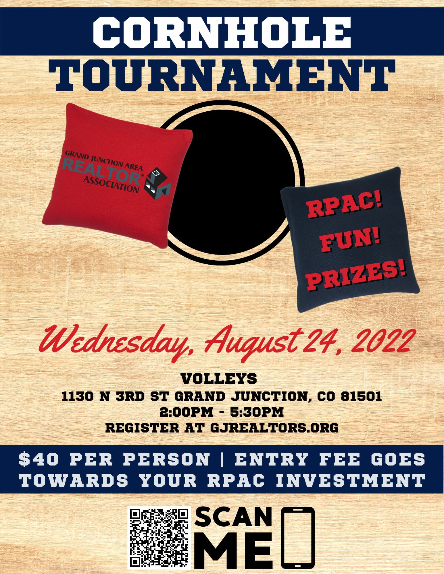 RPAC Cornhole Tournament