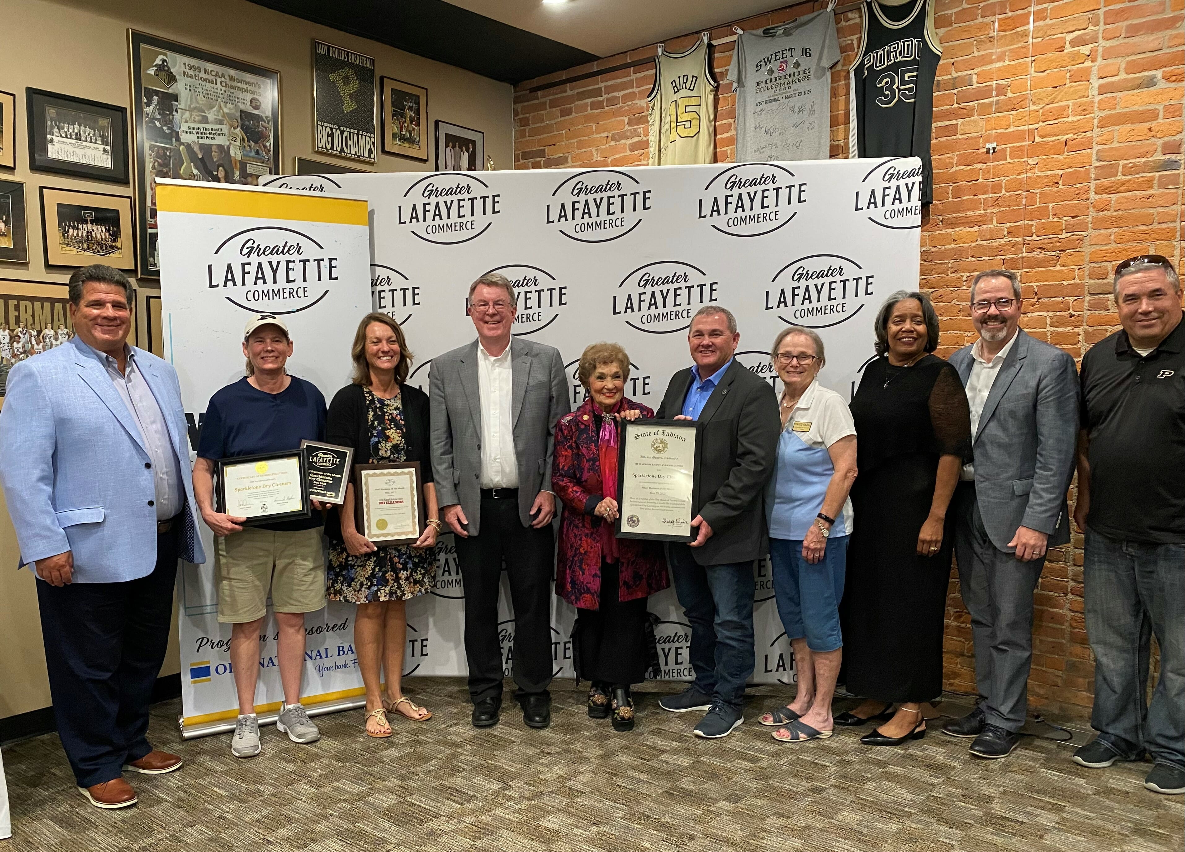 MAY 2022 SMALL BUSINESS OF THE MONTH SPARKLETONE DRY CLEANERS