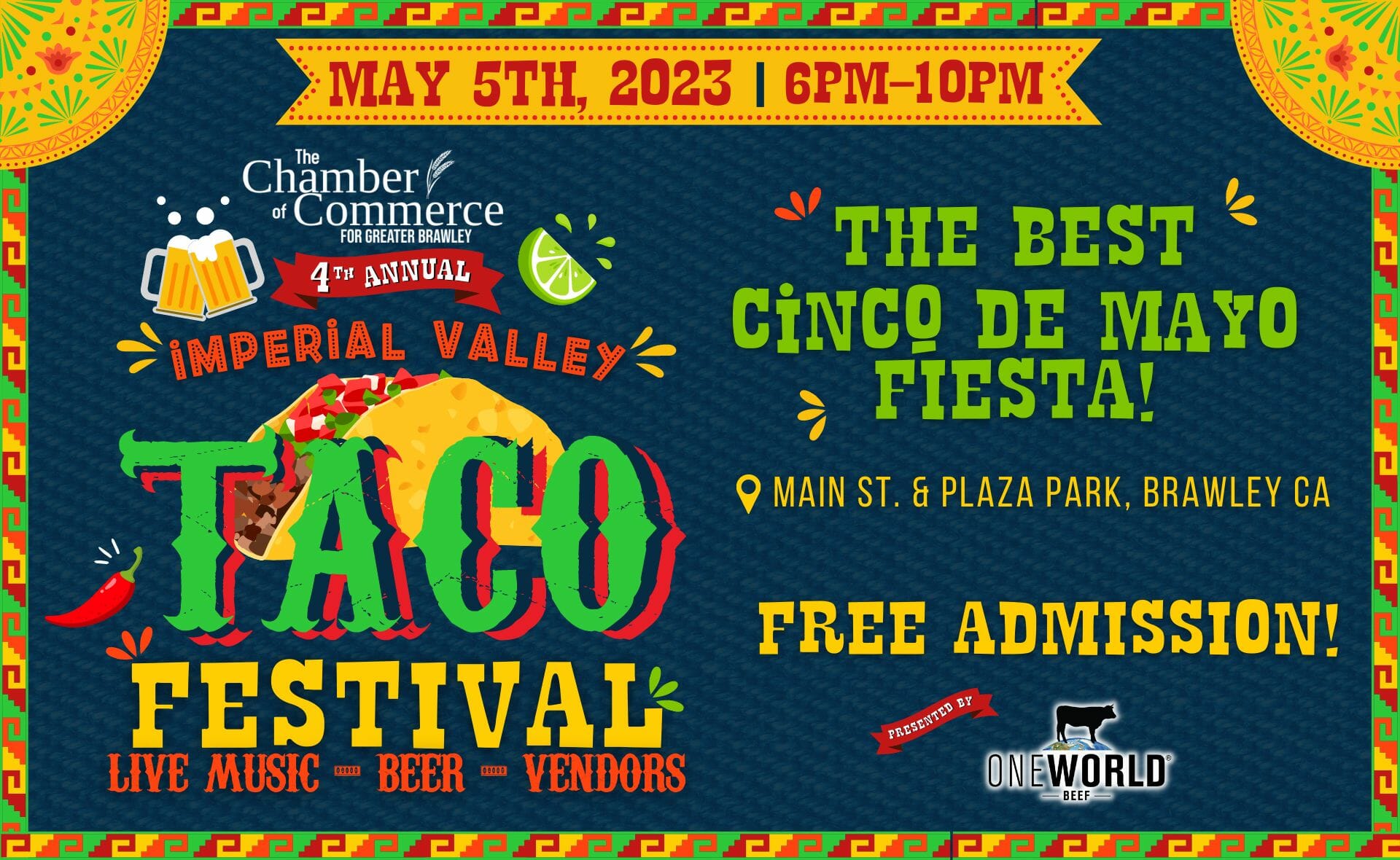 Imperial Valley Taco Festival Brawley Chamber of Commerce