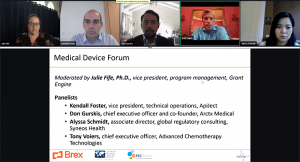 NCBIO Medical Device Forum panelists