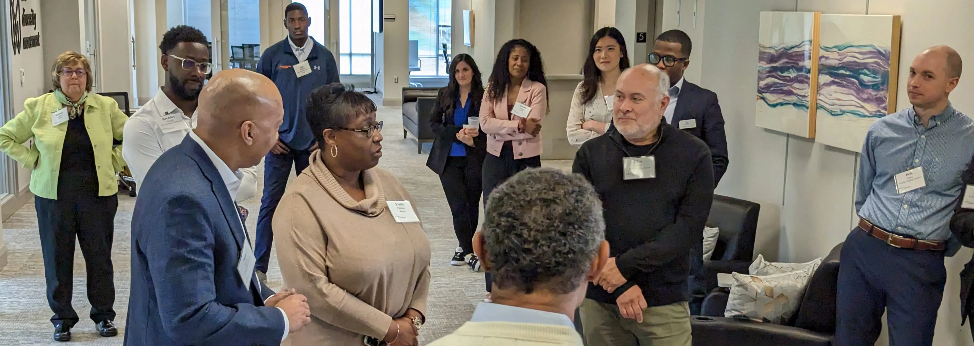 NCBIO members enjoyed an afternoon of networking and conversation around diversity, equity and inclusion on April 25 hosted by The Diversity Movement in Raleigh. Members had time to mingle and talk before splitting up into small groups to discuss mentoring, leadership, employee resource groups, DEI training and more.