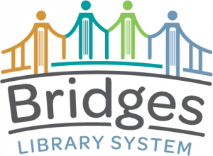 logo for Bridges Library System who provides free courses