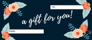 Gift Certificate Gift Card (1)