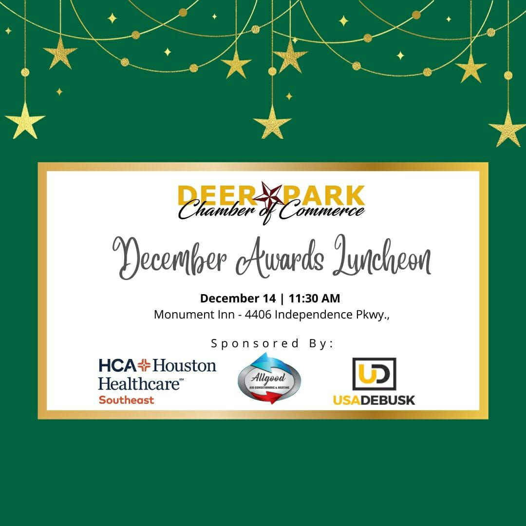 December Awards Luncheon December Awards Luncheon