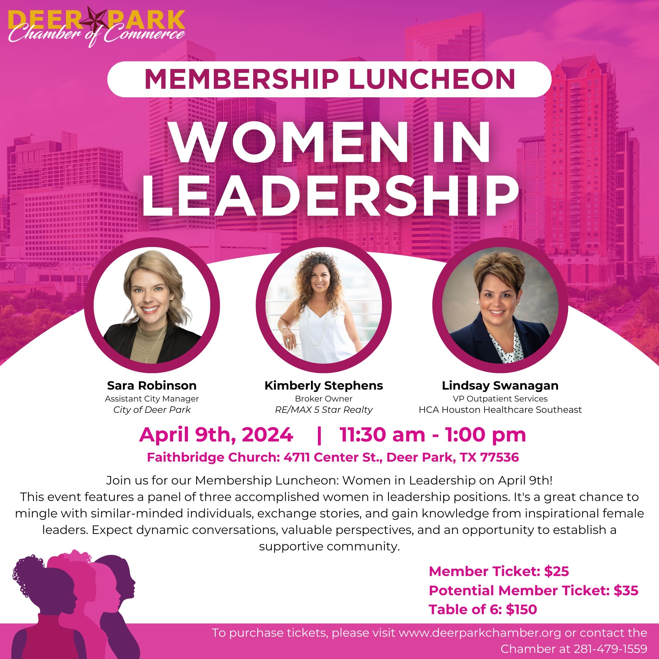 Membership Luncheon Women in Leadership 2024 (Instagram Post)