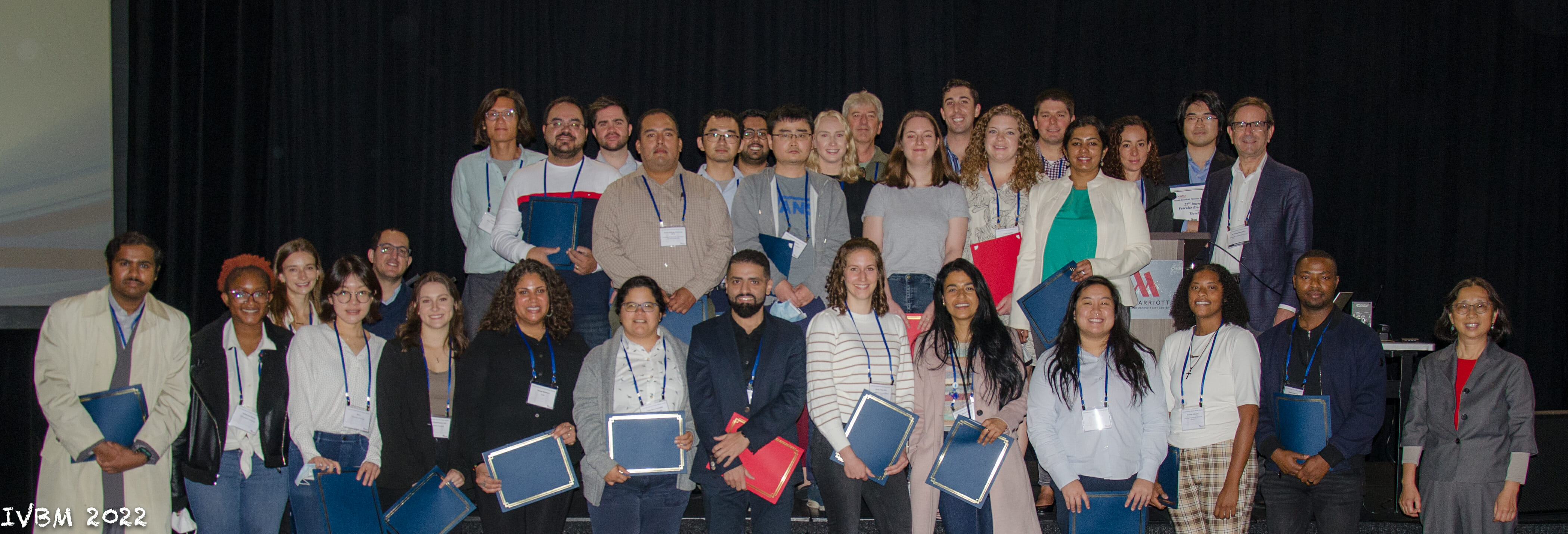 Recipients of the 2022 NAVBO Trainee Travel Awards to the IVBM