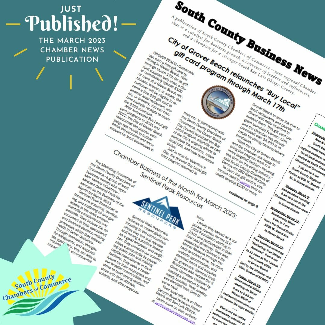 Insta post for March 2023 edition of SCBN