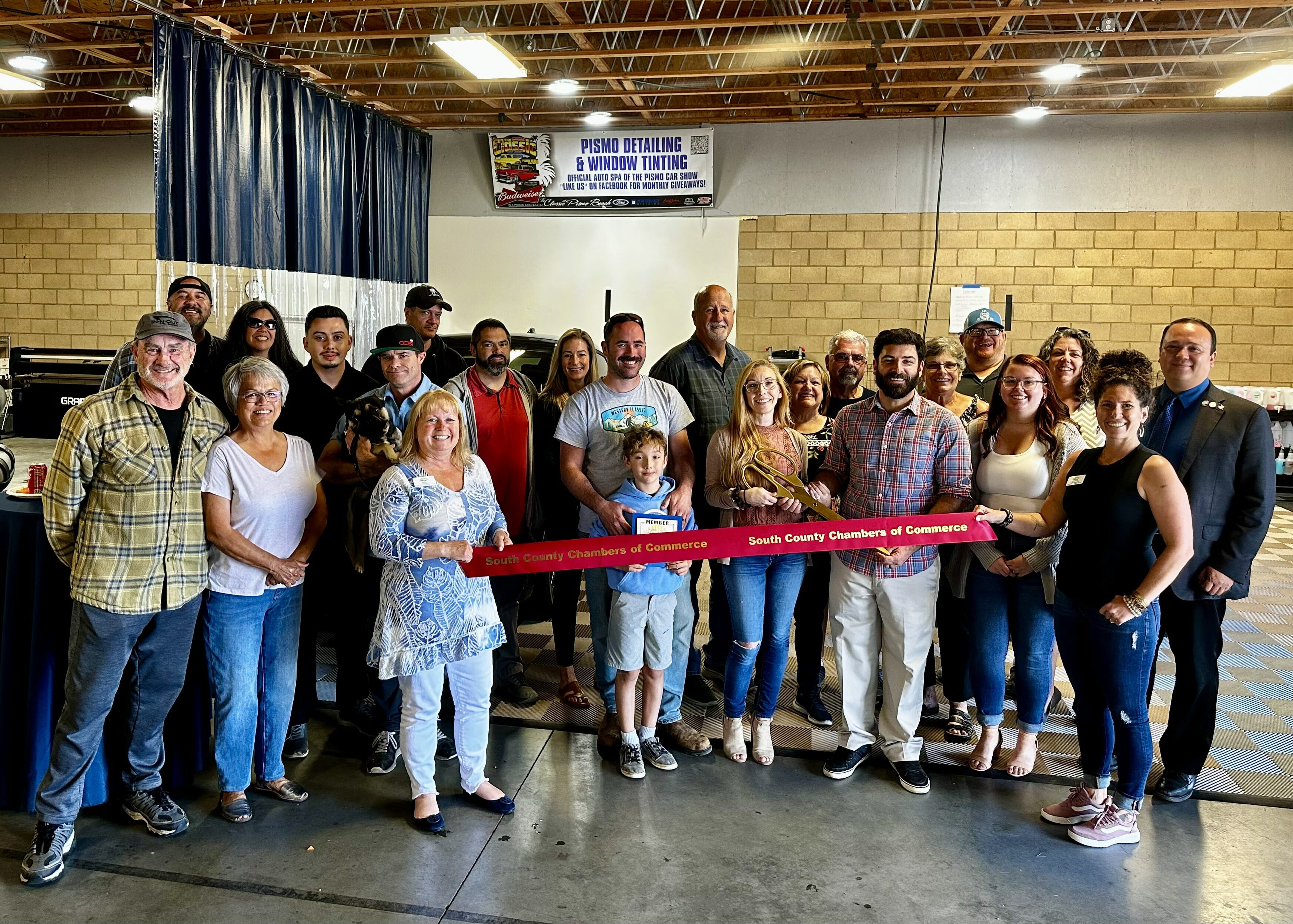 Pismo Detailing celebrated a ribbon cutting at their new location in Grover Beach on June 16th, 2023.