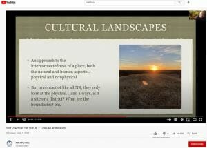 Best Practices for THPOs – Laws &amp; Landscapes