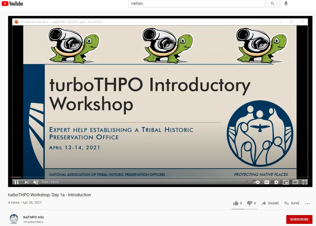 turboTHPO: Application Workshop Introduction
