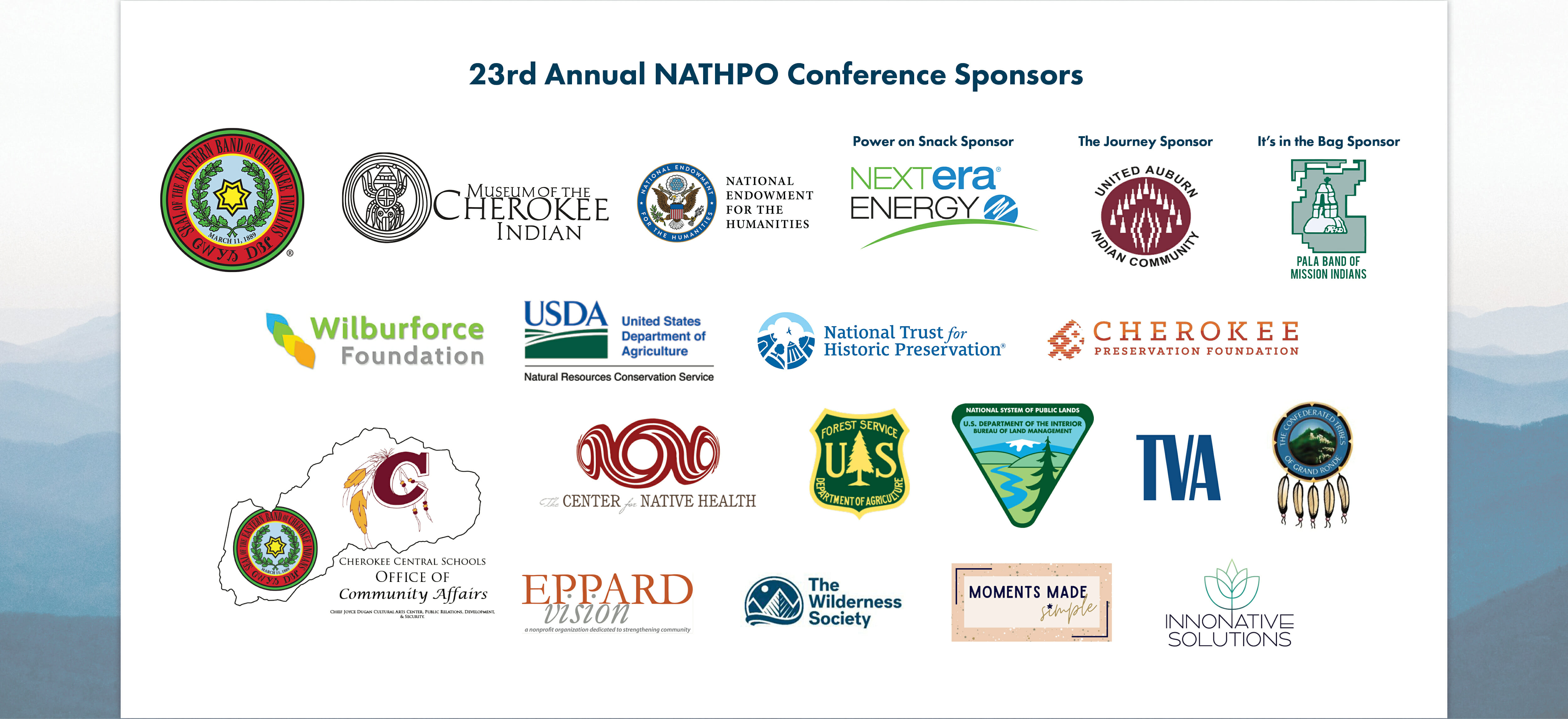 23rd Annual NATHPO Conference NATHPO