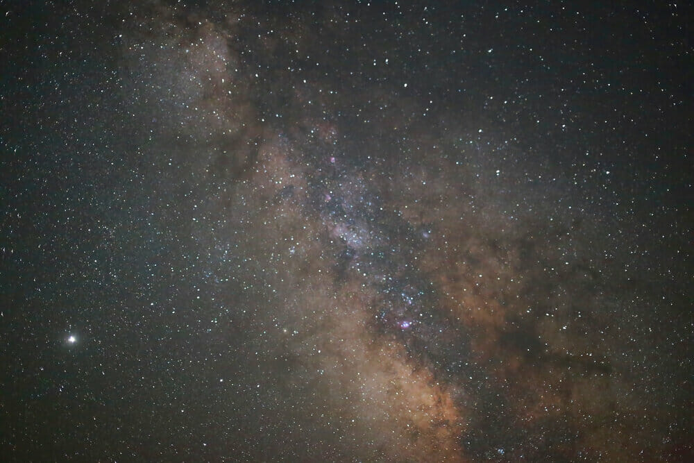 The Milky Way from the south end of Jackson County