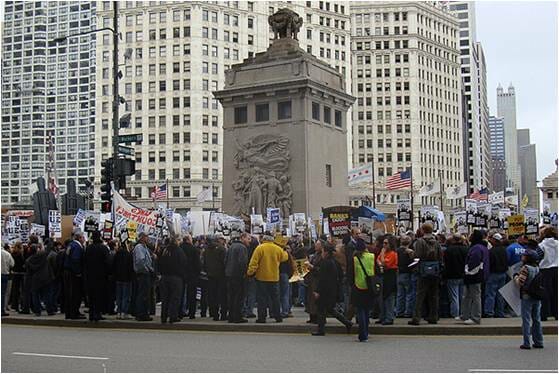 protesters