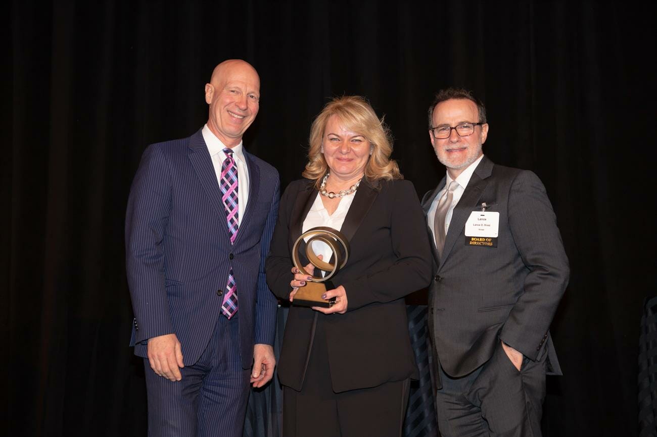 Donna Dachowski, Site Lead with JLL at 71 South Wacker was named 2020 Janitorial Professional of the Year.