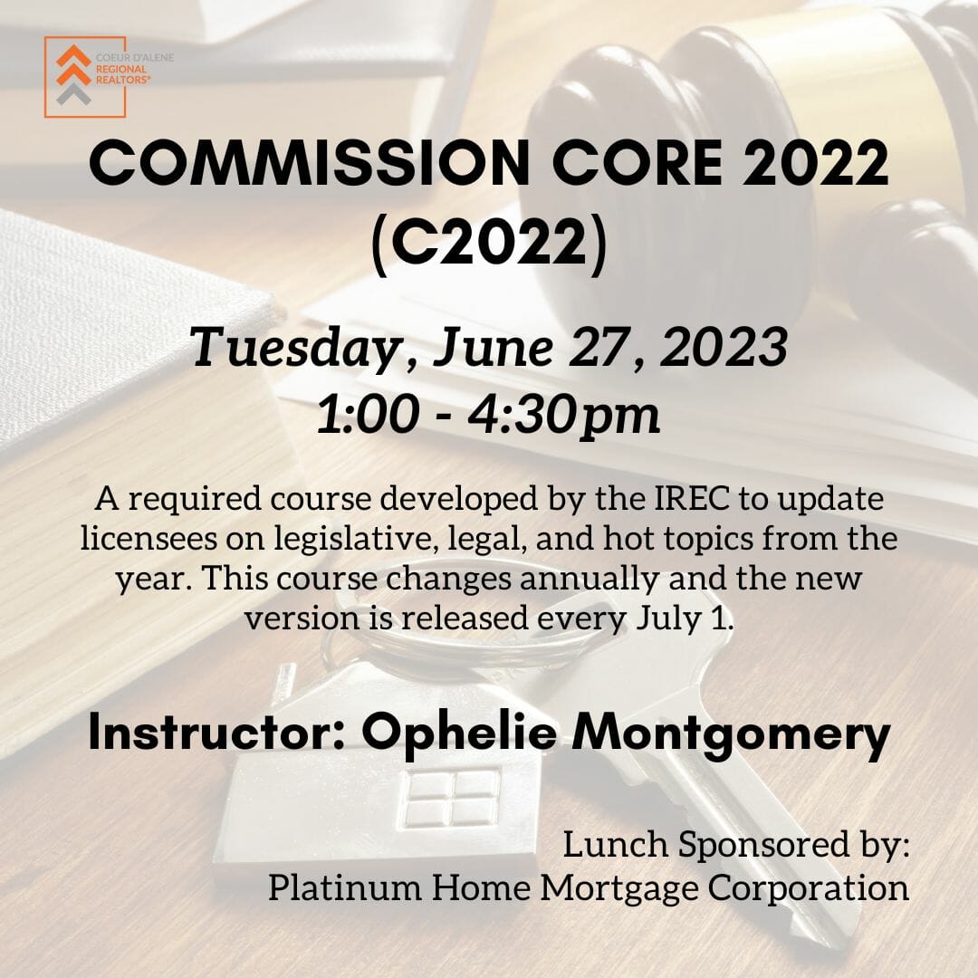 Commission core 2022