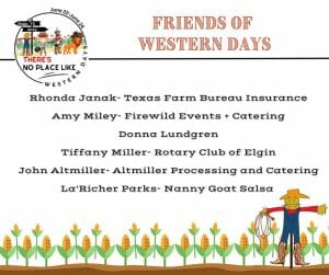 Friends of Western Days