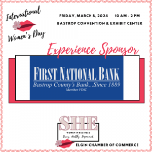 First National Bank Sponsor