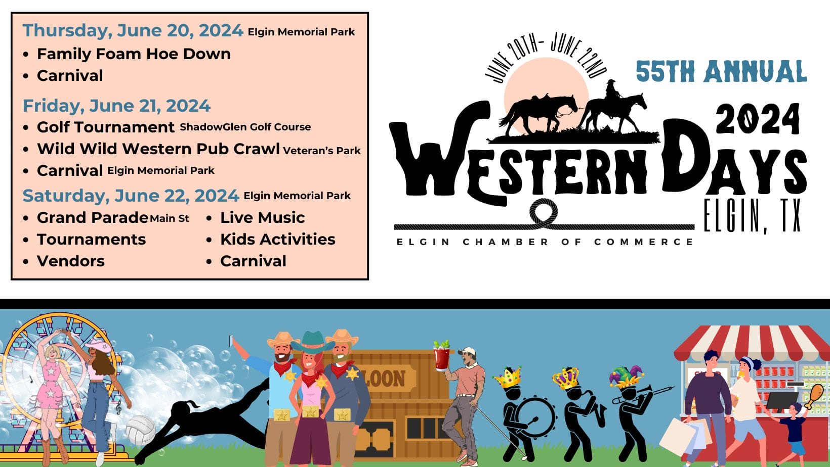 Western Days 2024 Elgin Chamber of Commerce