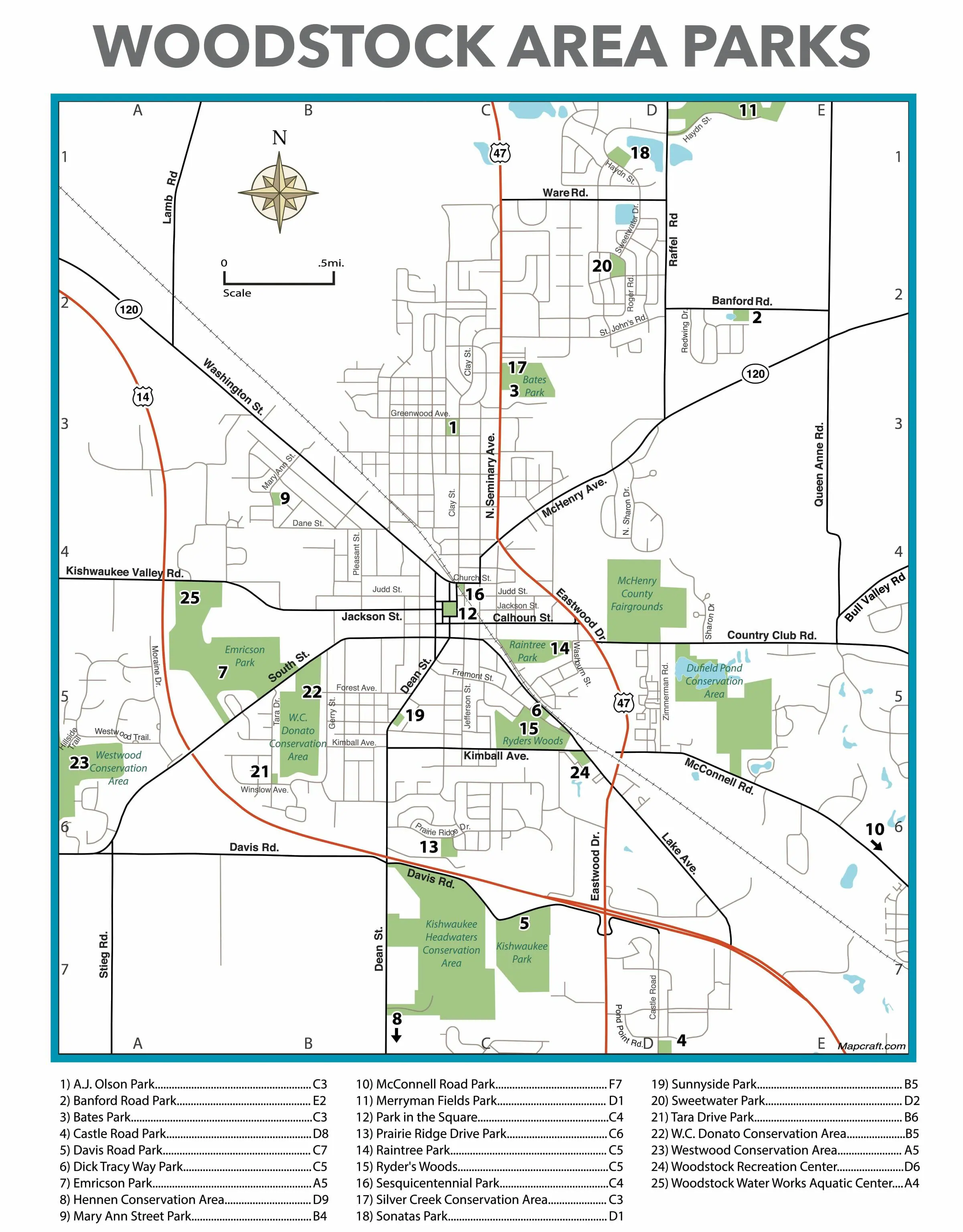 Woodstock Il Zoning Map Parks Map - Woodstock Chamber Of Commerce & Industry