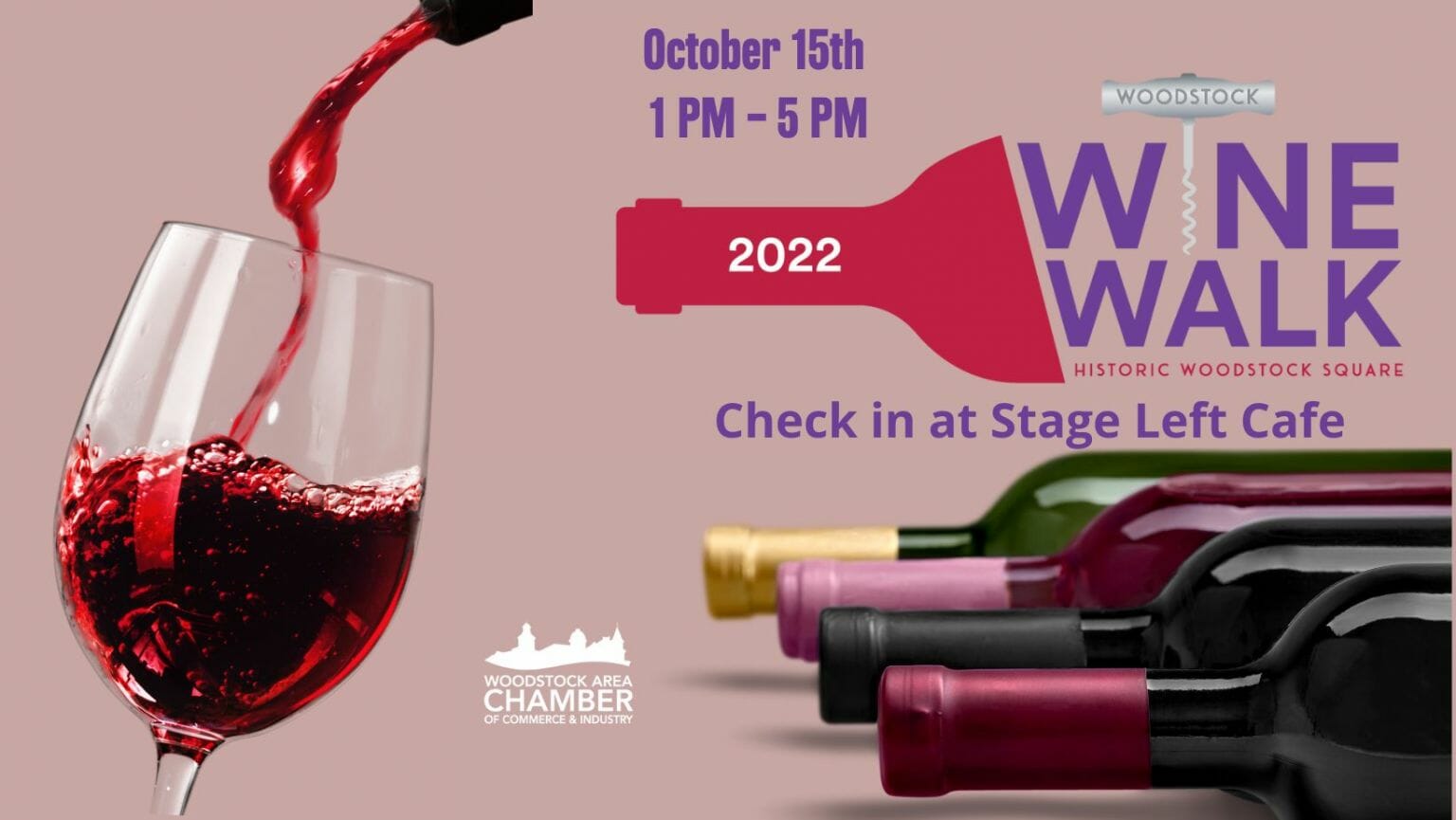 Wine Walk Woodstock Area Chamber of Commerce & Industry