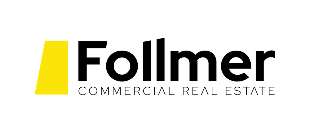 Follmer Logo Variations_Follmer Logo Stacked_Yellow Icon Black Wordmark - Edited