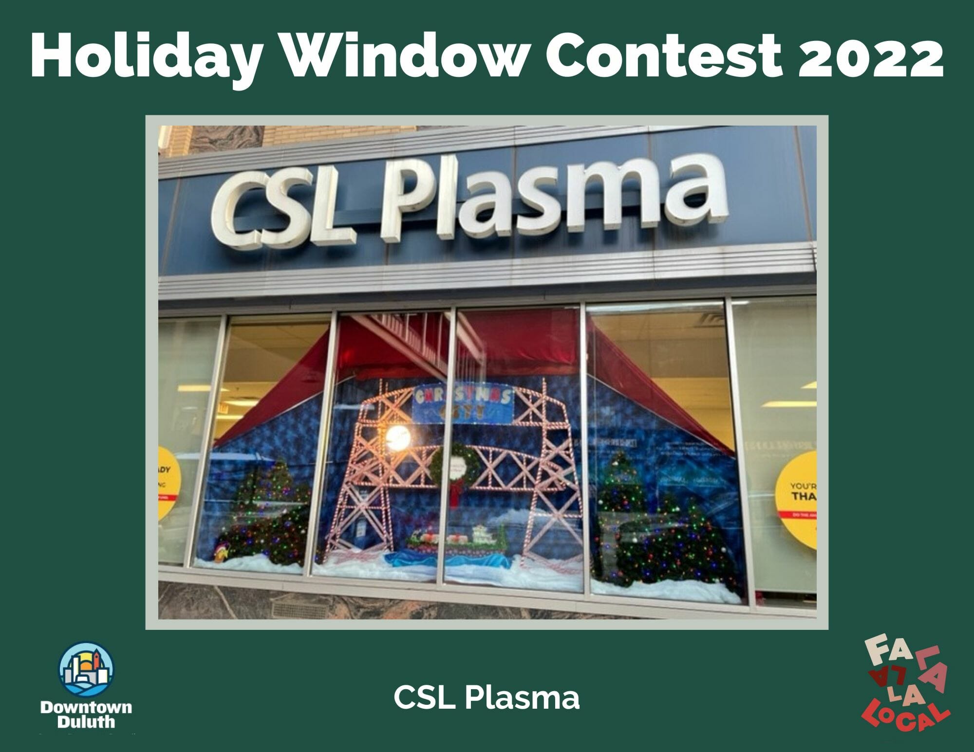 Holiday Window Contest 2022