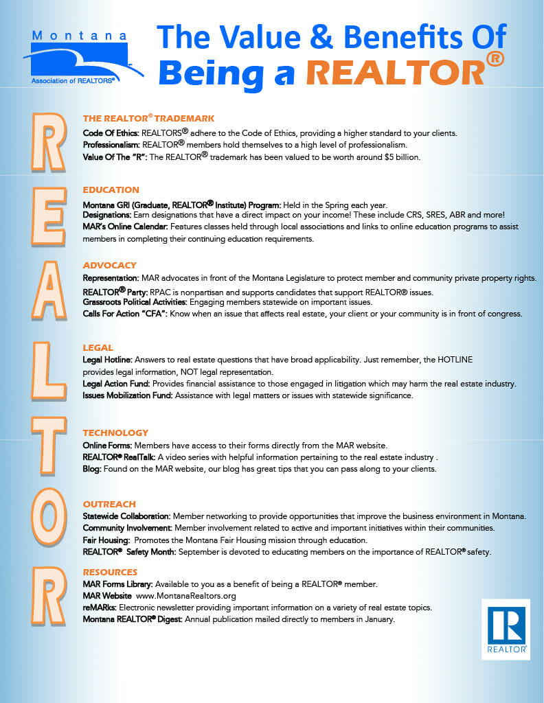 Member Benefits - Great Falls Association of Realtors