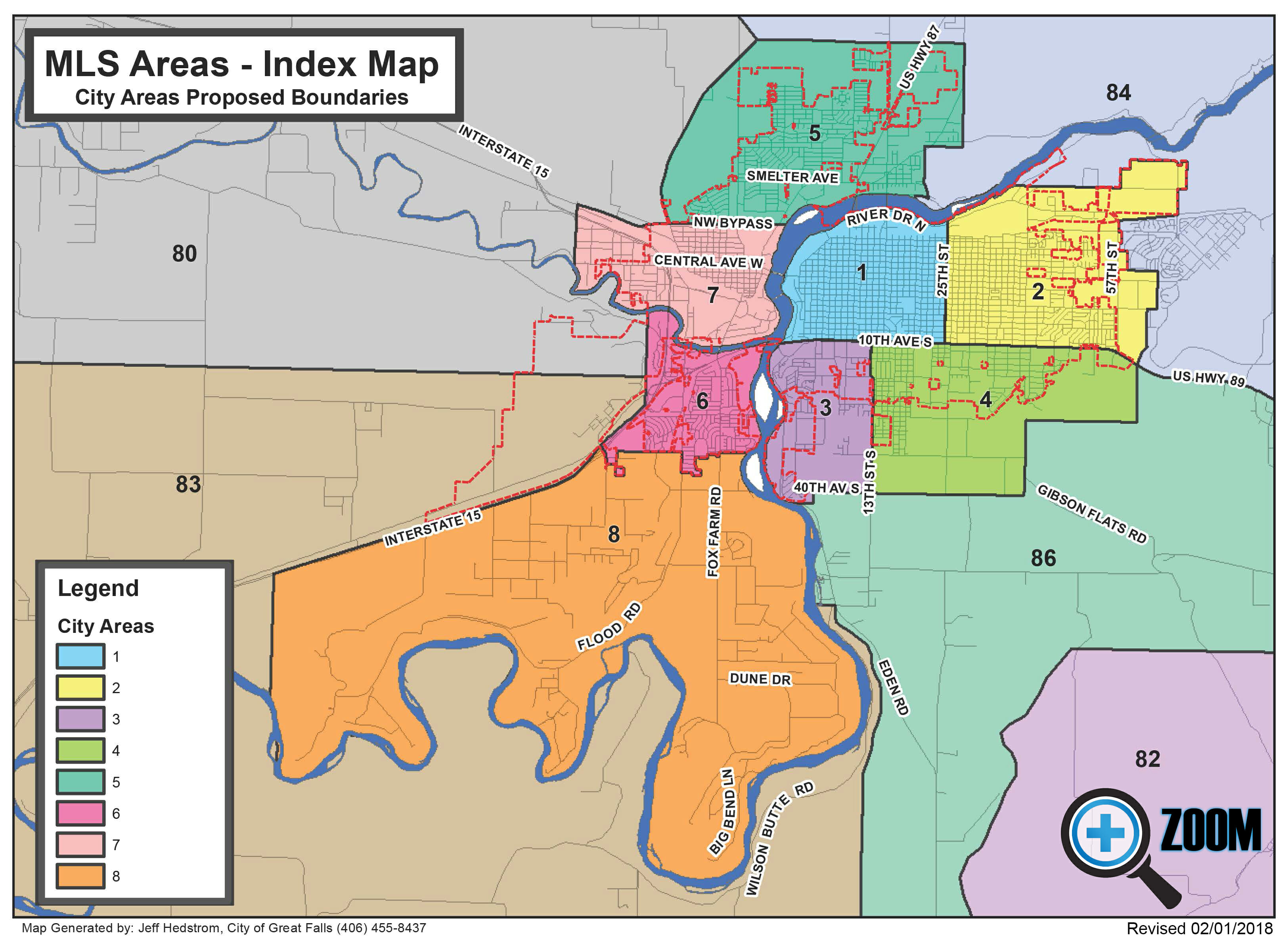 City MLS Areas City MLS Areas