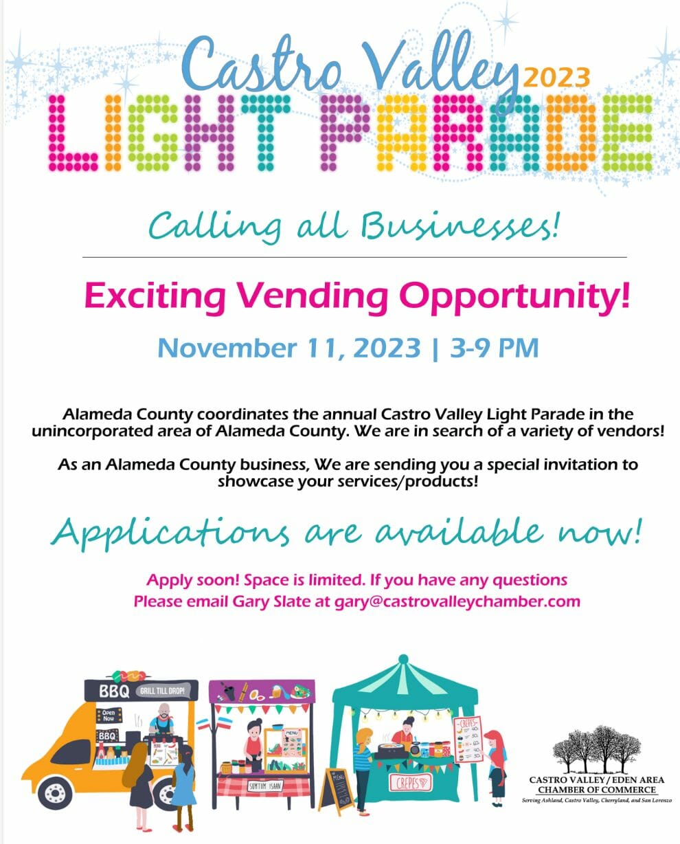 Castro Valley Light Parade 2022 Castro Valley/Eden Area Chamber of