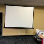 Large Projector Screen (Open)