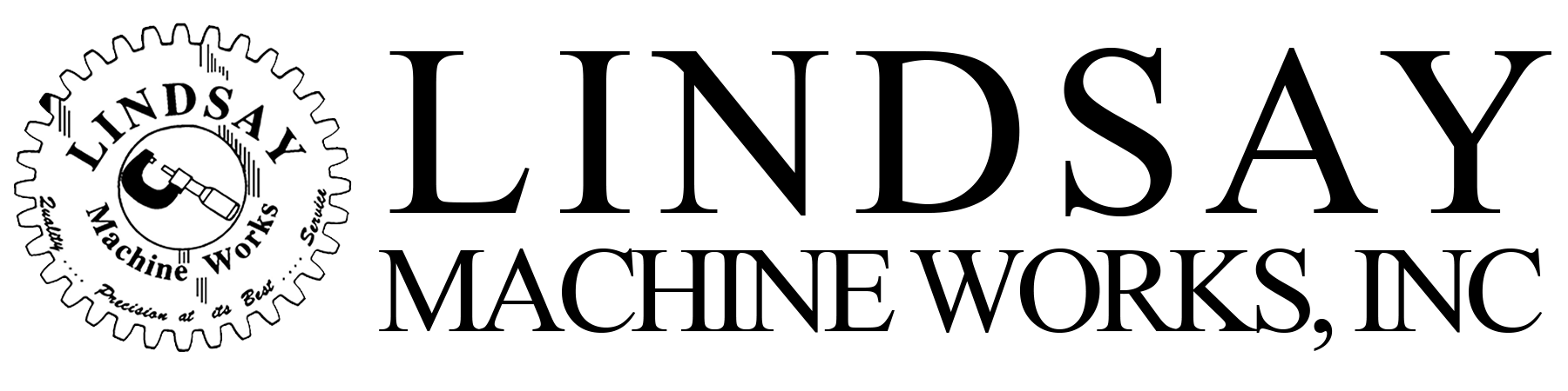 Lindsay Machine Works Logo-Black