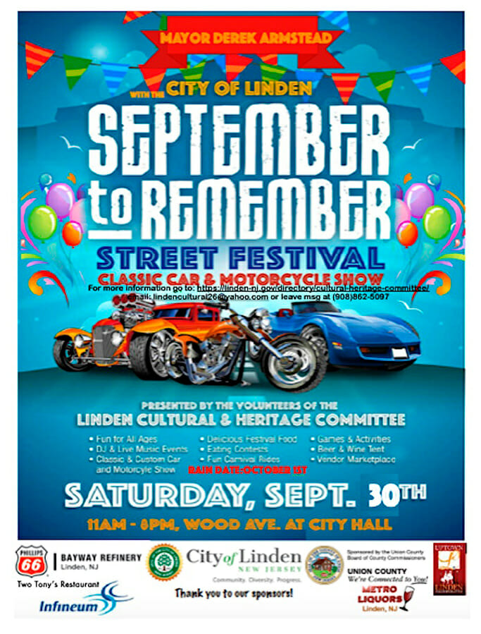 LINDEN September to Rember Car Show