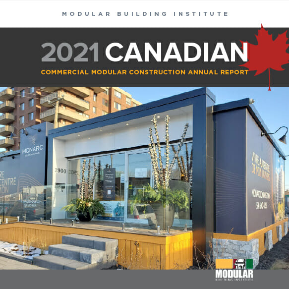 MBI's Canadian Modular Construction Report 2021 annual report