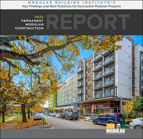 2022 Modular Construction Industry Annual Report from the Modular Building Institute