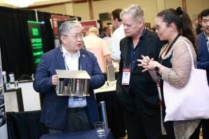 World of Modular exhibit hall features modular construction industry representatives from around the world