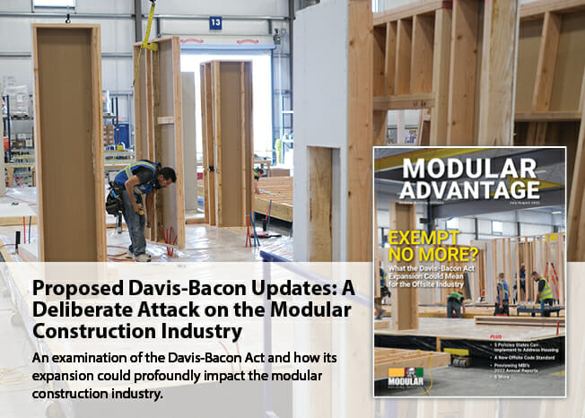 What Could the Expansion of Davis-Bacon Mean for Modular?