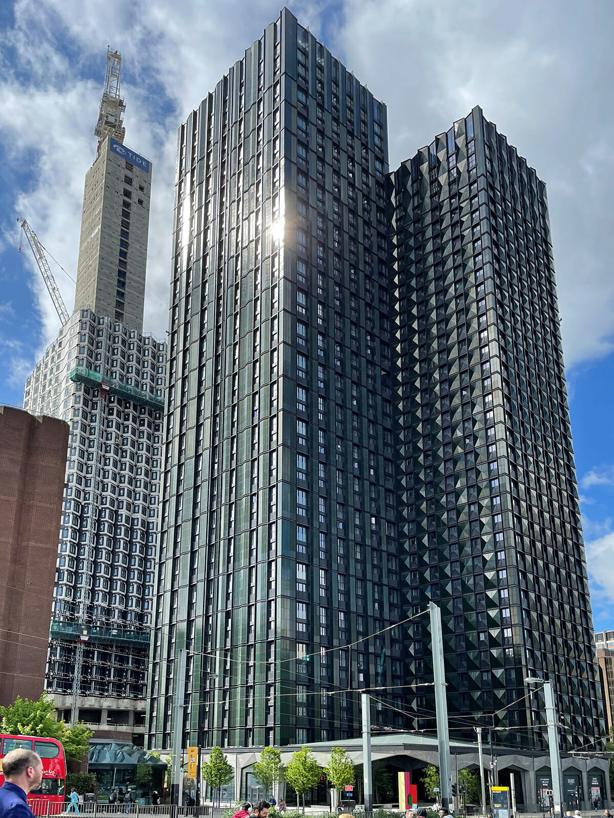 101 George Street is currently the tallest modular building in the world. Photo credit Michael Hough