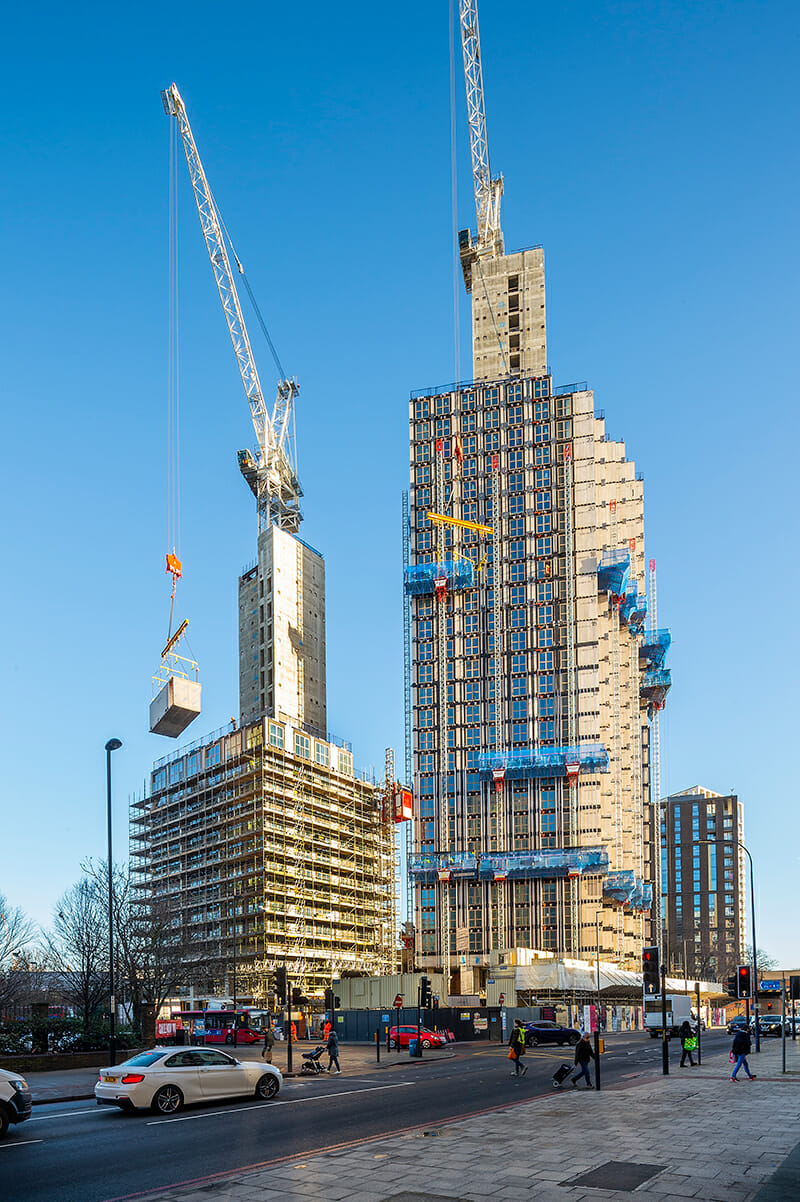Lewisham Exchange by Tide Construction and Vision Modular Systems