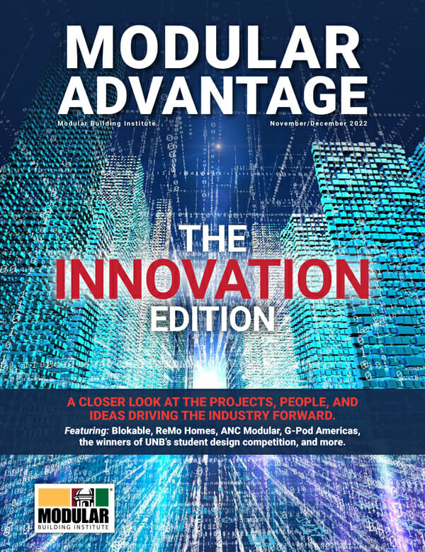 2022 Nov/Dec issue of Modular Advantage magazine