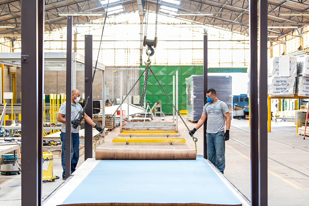 modular construction at Modularis in Brazil