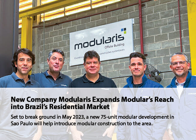 Modularis is helping bring modular construction to Brazil's residential housing market